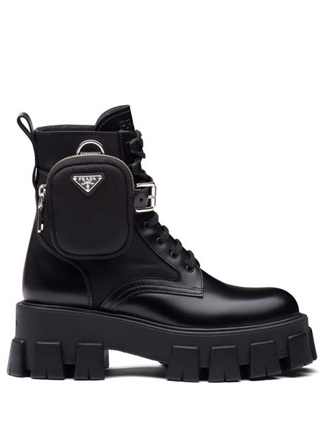 botas prada mujer 2016|prada military boots.